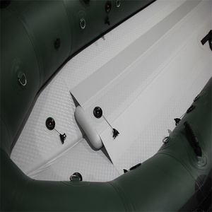 Bateau de pêche gonflable à grande vitesse de style Zodiac pour 6 personnes, en Hypalon/PVC, prêt à la dérive, modèle ZB-380 - Product Image 6
