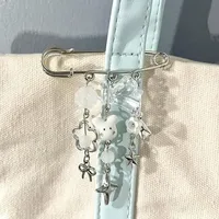 Sterren broche cake bedel veiligheidsspeld bedels Y2K handgemaakt nieuw fabrieksstijl ontwerp