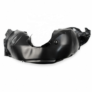 Para Audi A1 GB, revestimiento del arco delantero (lado del pasajero y lado del conductor) 2018-2026, PP negro, OE 82A821171 82A821172, reemplazo de ajuste directo - Product Image 1
