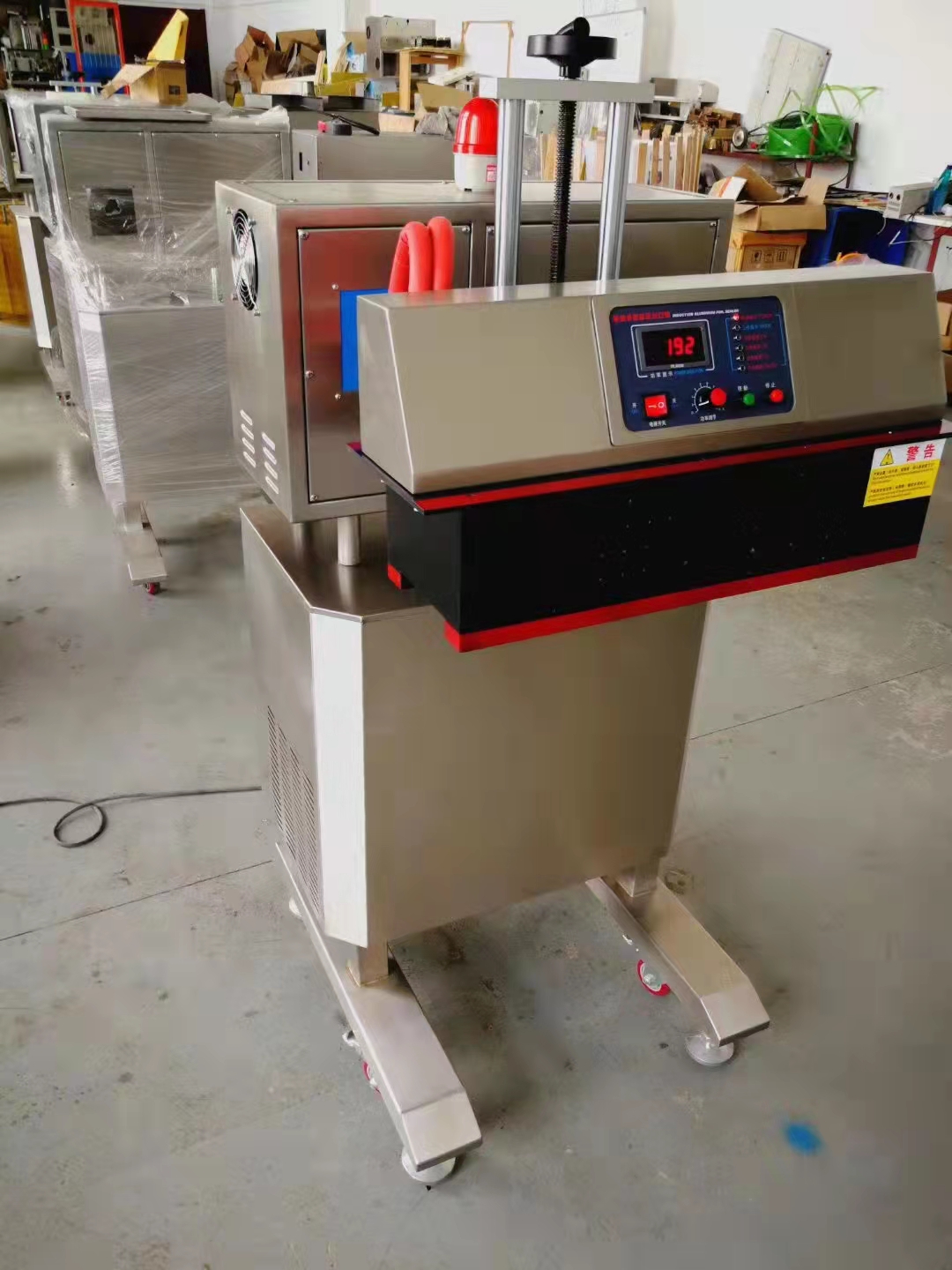 sealing machines for cosmetic for glass jars for plastic jars