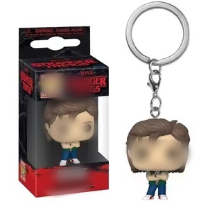 Vente en gros de figurines d'action de film 3D Stranger, porte-clés, poupée en PVC de dessin animé, pendentif, porte-clés - Product Image 3