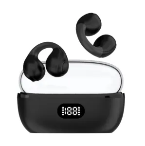 2024 NEW Gifts T18 plus Bone Conduction Earphone V5.2 Ear Clip on Ear Earring Wireless Headphones Sports Headsets Ear Hook