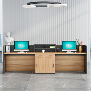 QT-06 Muebles de Oficina, Escritorio, Muebles de Recepción, Mostrador de Recepción, Escritorio de Recepción para Salón de Belleza - Product Image 5