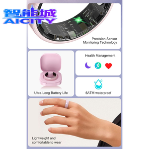 Anillo Inteligente <span class=keywords><strong>de</strong></span> Cerámica para Parejas, Monitor <span class=keywords><strong>de</strong></span> Salud y Actividad Física, Registro <span class=keywords><strong>de</strong></span> Sueño, Compartir Datos <span class=keywords><strong>de</strong></span> Actividad, Control por Gestos, Función <span class=keywords><strong>de</strong></span> Localización <span class=keywords><strong>de</strong></span> Teléfono, Set <span class=keywords><strong>de</strong></span> Regalo - Product Image 5