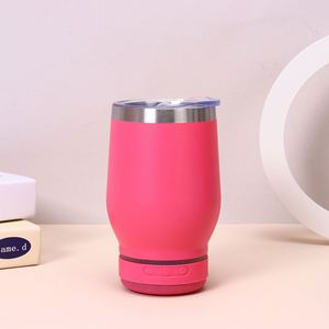Thermos en acier inoxydable à sublimation avec logo personnalisé, 12 oz, avec haut-parleur Bluetooth, pour cadeaux d'entreprise, vente en gros - Product Image 6