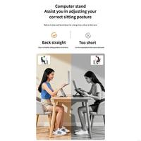 Support de tablette métallique réglable avec base rotative à 360 degrés, support de tablette pliable