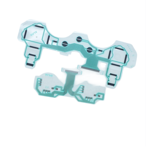 Film conducteur pour manette sans fil PS3, coussinets de contact pour boutons, 2 pièces, kit de pièces de rechange de haute qualité pour réparation de console de jeu - Product Image 1