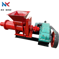 Extrudeuse à vide double étage robuste pour la fabrication de briques creuses haute résistance avec moules personnalisés