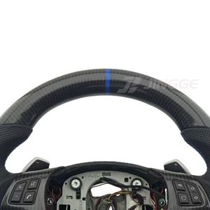 <span class=keywords><strong>Volante</strong></span> Deportivo de Fibra de Carbono con Fondo Plano Estilo LCI para <span class=keywords><strong>BMW</strong></span> <span class=keywords><strong>M3</strong></span> E90 E91 E92 E93 E70 E71 E72 E89 E86 E84 E85 E87 E88 328i X5 - Product Image 5