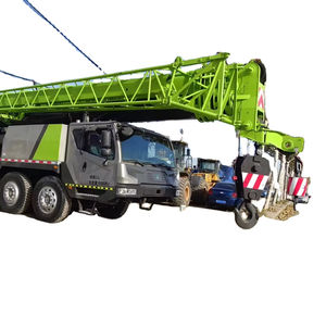 รถเครนเคลื่อนที่แบบติดตั้งบนรถบรรทุก Zoomlion รุ่น ZTC1000V 100 ตัน, QY50V และ ZTC800V สำหรับงานก่อสร้าง - Product Image 1