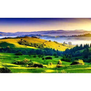 Casa Piastrelle Moderna di Paesaggio <span class=keywords><strong>Pittura</strong></span> su Porcellana Pavimenti in 3d di Ceramica Pavimento di Piastrelle - Product Image 1