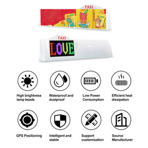 Caja de Luz Publicitaria Magnética para Techo de Auto, Material Plástico PP, Logotipo Personalizado, Impermeable, Pantalla LED para Taxi - Product Image 5