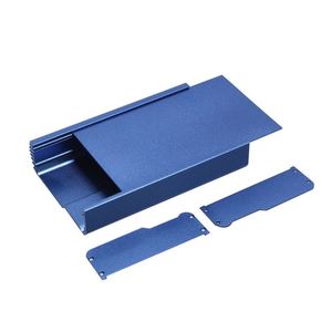 Aluminum Alloy Control Box IP54 Protection Powder Coated Customizable Extrusion <b>Enclosure</b> for Power Supply Inverter - Product Image 3