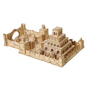 Puzzles 3D haut de gamme faits à la main, ruines et reliques en bois, modèle à assembler, nouvelle collection de cadeaux pour enfants - Product Image 5