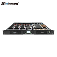 Amplificador de Potencia de Audio Digital Clase D Profesional D2-6000 con Chasis 1U para Escenarios y Conciertos