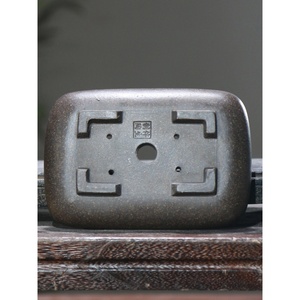Maceta Rectangular de Arcilla Morada para Bonsái, Estilo Antiguo Hecho a Mano en Yixing, Diseño Clásico Chino - Product Image 4