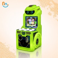 Machine de jeu d'arcade Joy2fun à monnayeur avec écran LED multicolore pour enfants, équipement de jeu en anglais