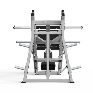 Máquina de Ejercicios Combinada <span class=keywords><strong>Hammer</strong></span> Strength Linear <span class=keywords><strong>Hack</strong></span> <span class=keywords><strong>Squat</strong></span> Combo con Prensa de Piernas a 45 Grados y Pesas de Disco - HM8044 - Product Image 4