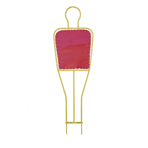 Mannequin d'entraînement de football pliable portable, mur de tir au but en PVC, rouge, taille personnalisée - Product Image 1