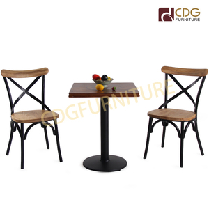 <span class=keywords><strong>Chaise</strong></span> de Banquet en métal industriel, nouveaux arrivages à empiler, Table et <span class=keywords><strong>chaise</strong></span> à dossier croisé pour Restaurant, restauration rapide, Commercial, nouveaux arrivages - Product Image 2