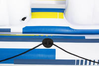 Nouvelle île flottante gonflable personnalisée pour 6 personnes, énorme flotteur d'eau d'extérieur à vendre