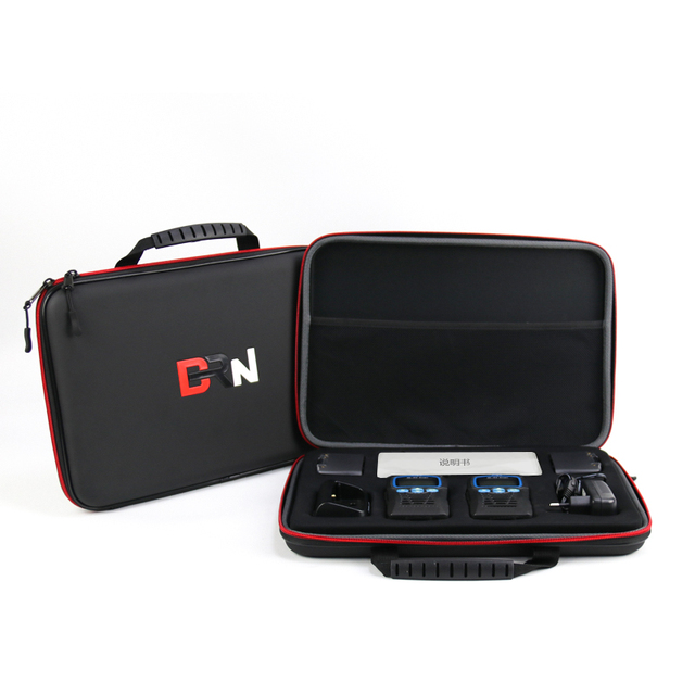 Custom Walkie Talkie Case Holder Handheld Interphone Bag Waterproof Radios Hard Storage Carrying Case