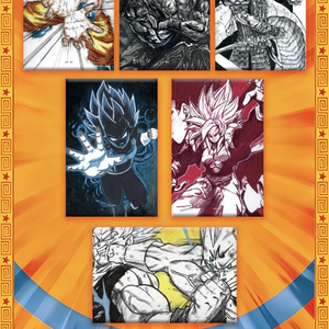 Lot de cartes à collectionner <span class=keywords><strong>Dragon</strong></span> <span class=keywords><strong>Ball</strong></span> <span class=keywords><strong>Z</strong></span> PGU Culture Son <span class=keywords><strong>Goku</strong></span>, cartes à jouer en papier, cadeau pour fans d'anime - Product Image 6