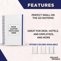 Cuaderno Espiral Personalizado con Banda Elástica, Papel Reciclado, Bloc de Notas con Líneas, Ecológico, Impresión de Logotipo Personalizado, Fabricante, Venta al Por Mayor