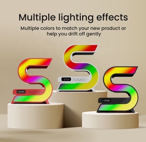 ลำโพงพกพา รุ่นใหม่ รูปทรง S-shape A936 สำหรับ V5.3 RGB LED 10W IPX2 กันน้ำ พร้อมไมโครโฟนคาราโอเกะ 2 ตัว - Product Image 4