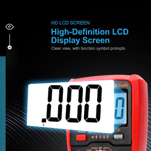 Multímetro Digital VC890D de 3 Dígitos, 1000V, 20A, Apagado Automático, Resistente al Polvo, para Electricistas - Product Image 5