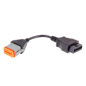 Linkyou DT06-12S OBD2 Connector Deutsch Type <strong>Code</strong> <strong>Reader</strong> Deutsch <strong>Vehicles</strong> 1-Year Warranty Automotive Diagnostic Testing <strong>Tool</strong> - Product Image 1