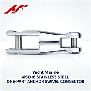 Connecteur pivotant monobloc en acier inoxydable AISI316 pour ancre marine Hydro Yacht - Product Image 4