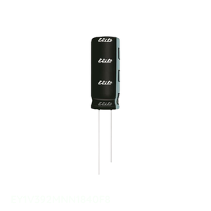 Condensador de Canal de Fabricante, de Aluminio, con Orificio Pasante, 3.9 mF, 20%, 35V, Radial TH EY1V392MNN1840F8 - Product Image 1