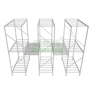 Indoor Farming Vertical Mobile Hydroponic Seed Growing Rack Systems