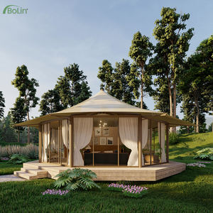 8M sekizgen tek tepe çadır açık glaresort lüks glaresort otel çadır ev köşkü kamp için tatil - Product Image 3