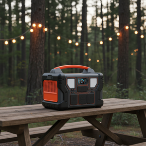 เครื่องกำเนิดไฟฟ้าพลังงานแสงอาทิตย์ MIQ Off Grid 999wh สำหรับกรณีฉุกเฉิน คลื่นไซน์บริสุทธิ์ 1000w แบตเตอรี่ลิเธียม สำหรับตั้งแคมป์ พกพาสะดวก พร้อมไฟส่องสว่าง - Product Image 5
