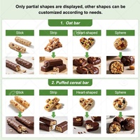 Mesin Pembuat Granola Bar Mini, Mesin Pres Protein Isi Cokelat Kacang, Otomatis Penuh, untuk Energi dan Pemotongan