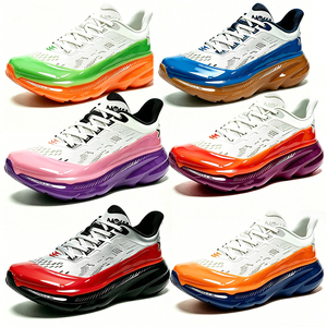 Fournisseur de baskets 'Dad' épaisses personnalisées avec colle par immersion, chaussures de course pour hommes, chaussures de sport légères et respirantes pour femmes, chaussures de marche confortables - Product Image 4