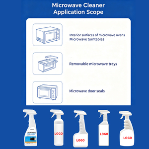 Limpiador de <span class=keywords><strong>Horno</strong></span> de <span class=keywords><strong>Microondas</strong></span> OEM ODM, Fragancia Personalizada, Etiqueta y Empaque Personalizados, Desengrasante de Alta Eficiencia para Electrodomésticos de Cocina, 500 ml - Product Image 2
