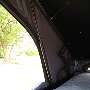 <span class=keywords><strong>Outback</strong></span> Camping Aluminium Hard Shell <span class=keywords><strong>Tente</strong></span> <span class=keywords><strong>de</strong></span> <span class=keywords><strong>toit</strong></span> pour 3-4 personnes Triangle Clamshell sur le <span class=keywords><strong>toit</strong></span> avec échelle Accessoire - Product Image 4