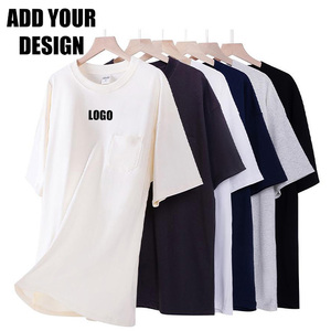 OEM/ODM Wholesale Blank Plain Cotton T Shirts O‑Neck Short Sleeve Casual <b>Tshirts</b> Printing Homme Customized T‑Shirts For Men - Product Image 3