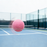 Balle de padel professionnelle à haute élasticité, 45-55% laine, entraînement rose, compétition, multicolores, balles de tennis pour cage d'entraînement