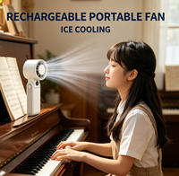 Alibaba Bestseller Blattloser Mini-Kühlventilator USB-Aufladbar Handlich Tragbar Bereit für den Sommer