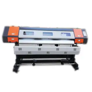 2024 Grande formato Dx5 Dx7 Xp600 Cabeça de Impressão Plotter 1.6m 1.8m 2.5m 3.2m Equipamento de impressora de tinta solvente para Banner de vinil