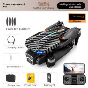 Nuevo Dron RC con Luz de Agua Fluida Degradada, Motor sin Escobillas, Evitación de Obstáculos, Flujo Óptico y Fotografía Aérea - Product Image 6