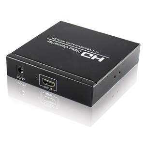 <span class=keywords><strong>Adaptateur</strong></span> convertisseur vidéo audio <span class=keywords><strong>HDMI</strong></span> <span class=keywords><strong>vers</strong></span> <span class=keywords><strong>HDMI</strong></span> et AV <span class=keywords><strong>RCA</strong></span> CVBS composite, prise en charge de la mise à l'échelle automatique 1080P, zoom en avant et en arrière, PAL NTSC - Product Image 2