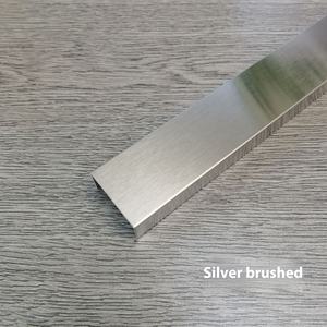 <span class=keywords><strong>Plinthe</strong></span> dissimulée pour maison et appartement modernes en acier inoxydable 304 5cm 8cm 6cm 4cm Bande d'étanchéité pour carreaux Accessoires pour carreaux - Product Image 6