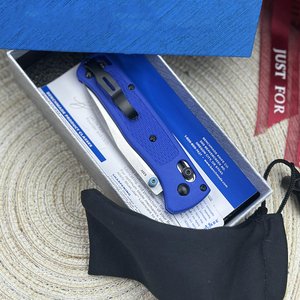 Meilleure vente : Étui pliable personnalisable OEM pour couteau de camping BM535 BUGOUT, lame en acier S30V de qualité DIY, pointe de lance, EDC - Product Image 4