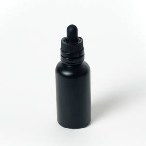 Flacon compte-gouttes en verre opale noir CR de 5 ml, 10 ml, 15 ml, 20 ml, 30 ml, 50 ml, 100 ml, flacon d'huile essentielle, compte-gouttes en verre résistant aux enfants - Product Image 4