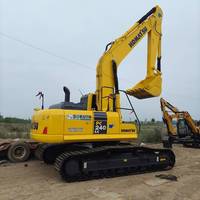 Pièces de rechange pour excavatrice sur chenilles Komatsu PC240, chargeuse grande/petite, 24 tonnes, pour moteur, capacité de la benne de 1,23 m, modèle 2023, d'occasion, export